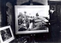 Charles Moss at work